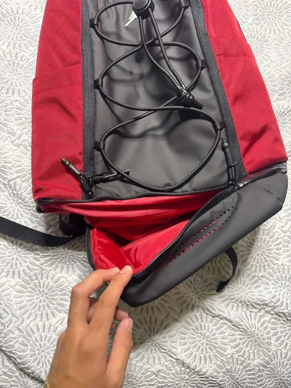 Jordan Sport Backpack 32.9L Gym Red Black